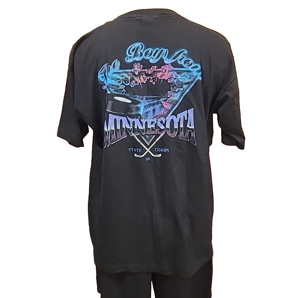 The Boys From Minnesota State Hockey Champs Vintage Tshirt Size XL